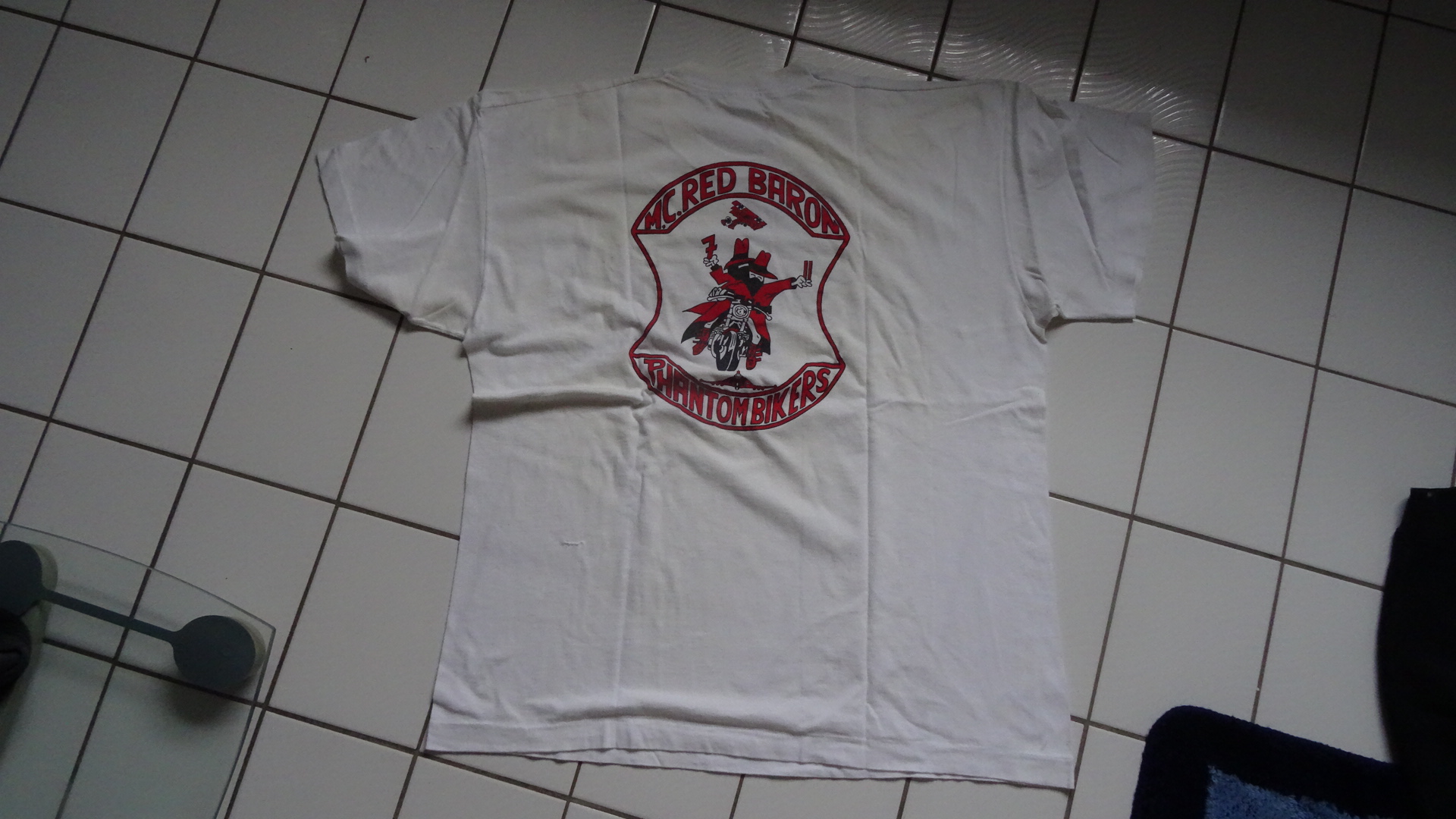 T-Shirt weiß Rücken