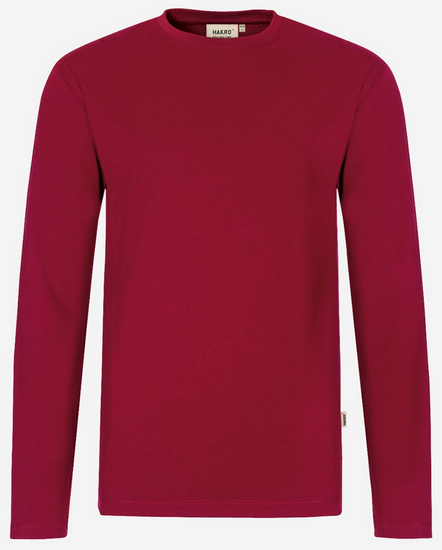 No279 Longsleeve Performance in 017 weinrot