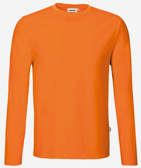 No279 Longsleeve Performance in 027 orange